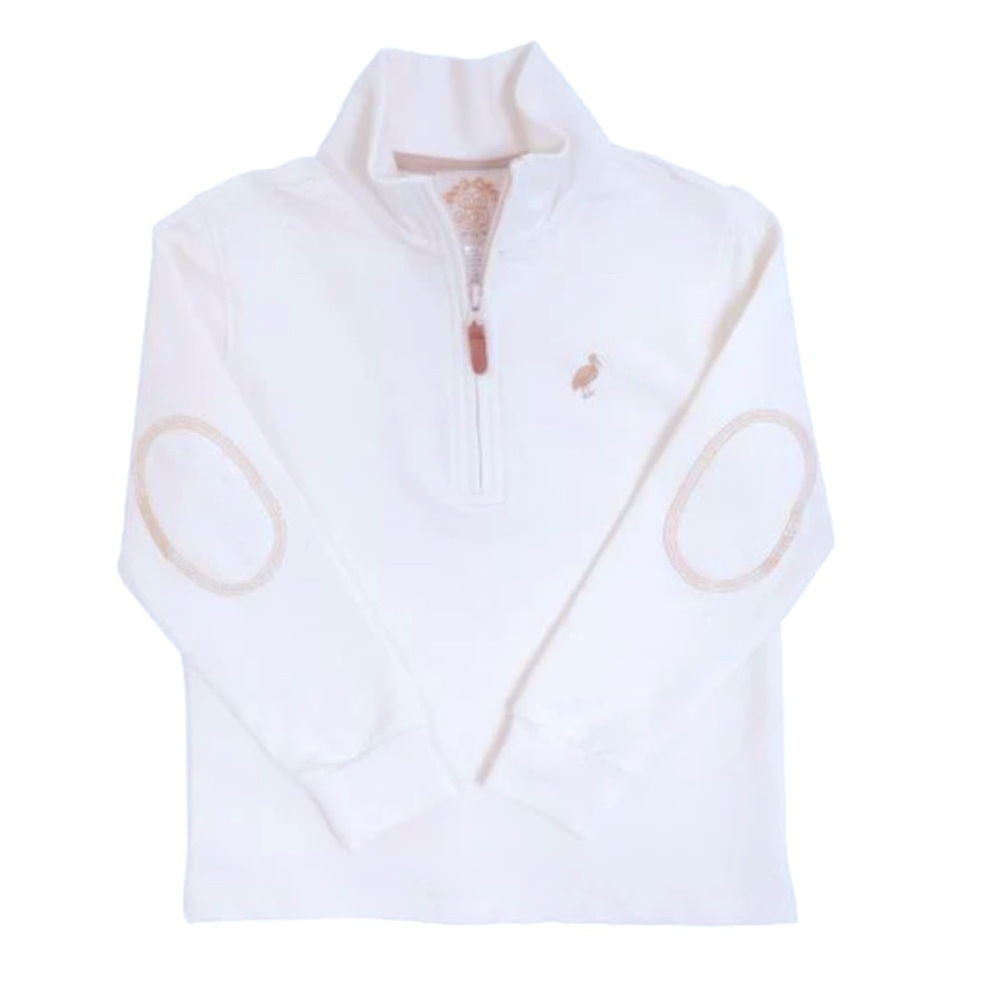 The Beaufort Bonnet Company Hayword Half-Zip - Palmetto Pearl